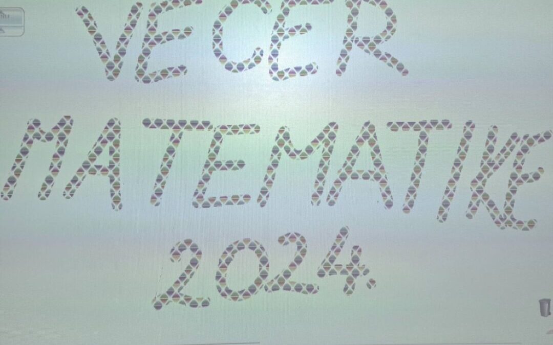 Večer matematike 2024.