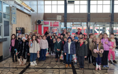 Vožnja božićnim vlakićem