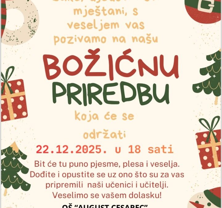 Božićna priredba